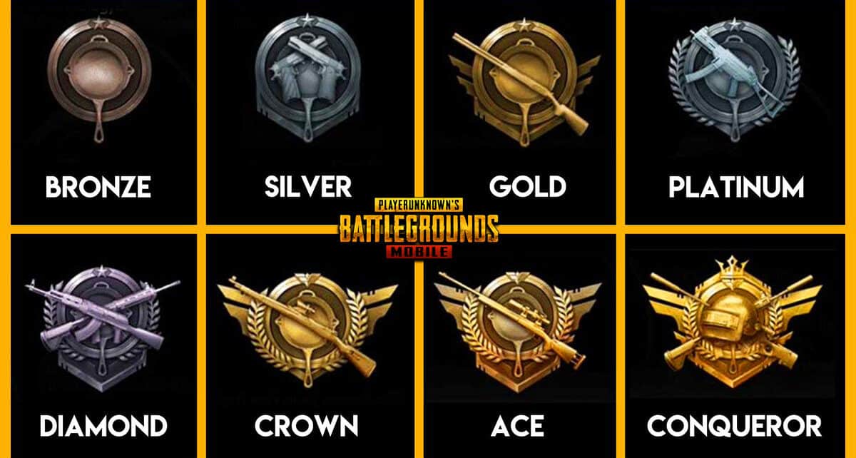 pubg mobile ranks