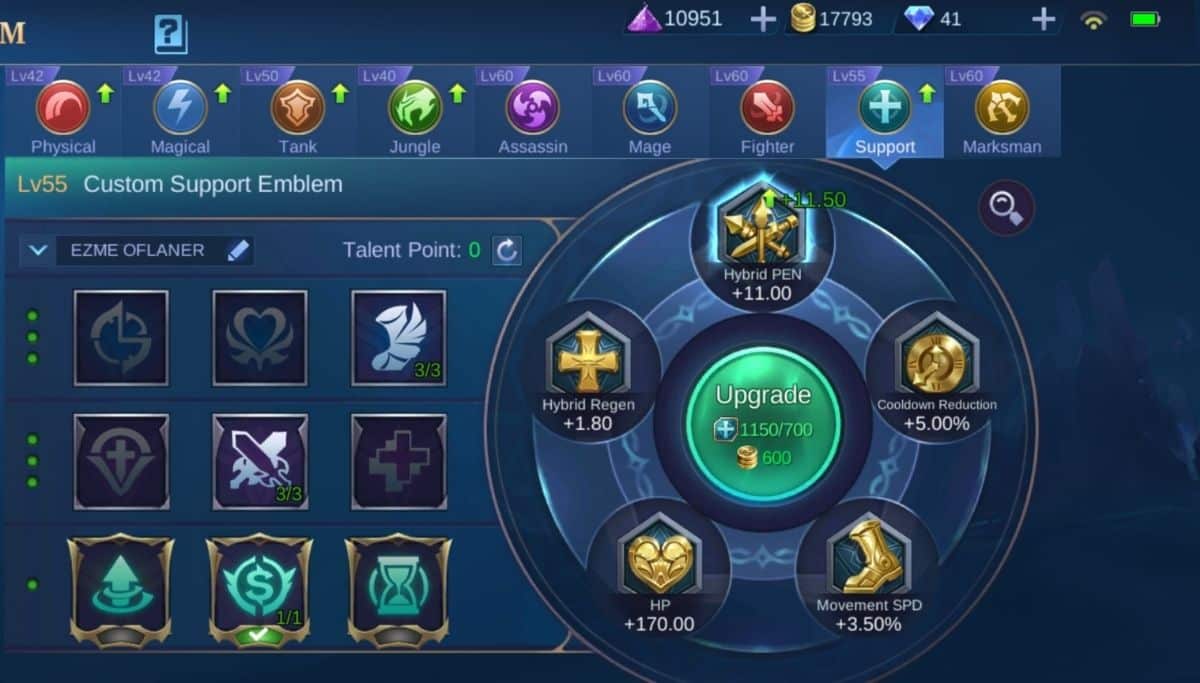 Take a peek at the GG Mathilda Tank Build in Season 22