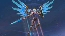 Freya Saber 皮肤准备起飞！有一个很酷的技能效果，你知道的！