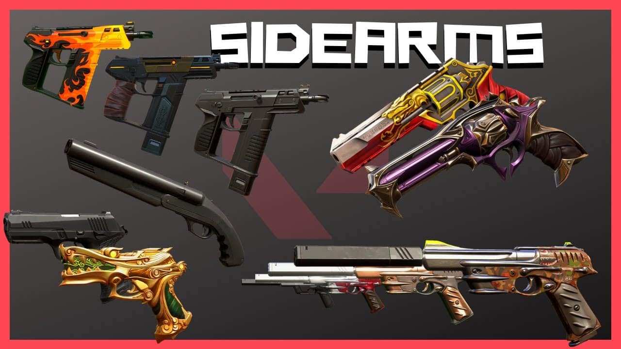 Valorant sidearms