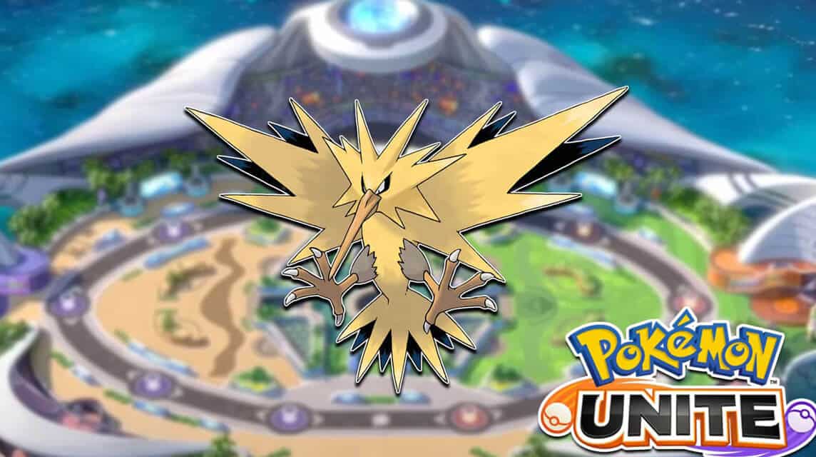 zapdos pokemon unite cover