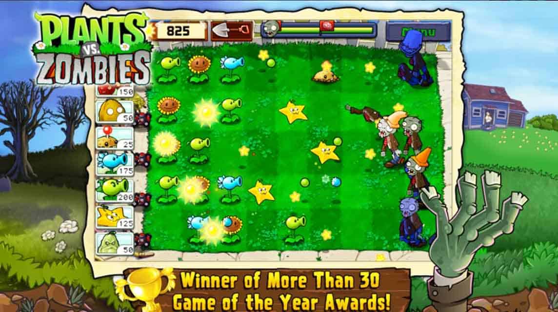 Plants vs Zombies Android 戦略ゲーム