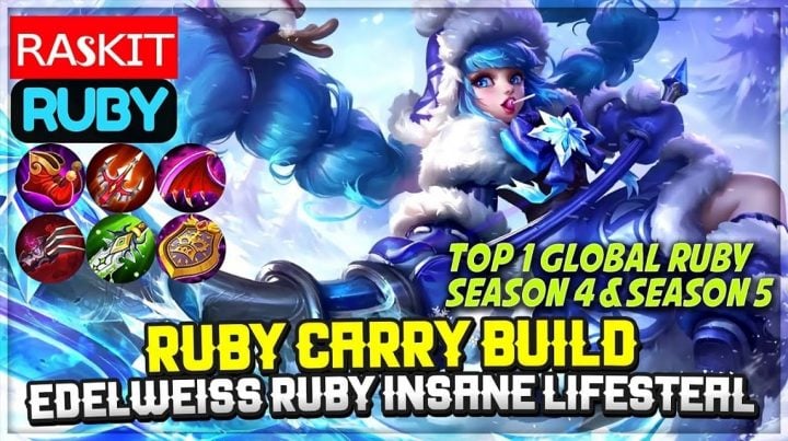 Mobile Legends 2022中的痛苦组合英雄Ruby ML，没有药！