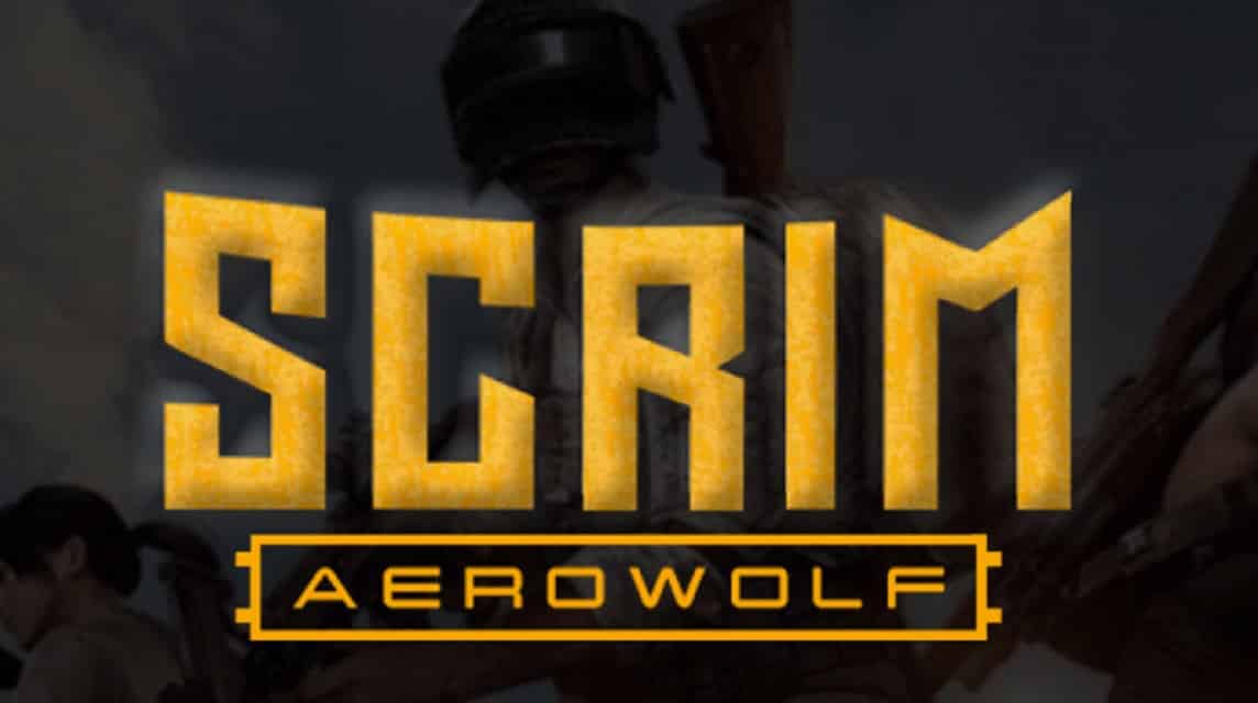 what is scrim and sample held by aerowolf team