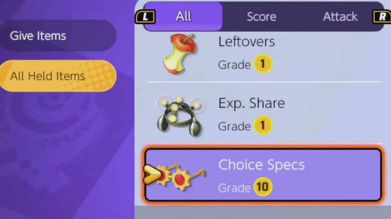 Choice Specs Pokemon Unite Increasing Pokemon Damage Periodically