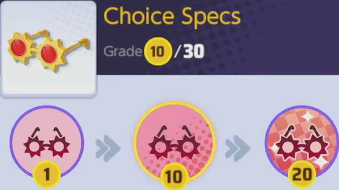 Choice Specs Pokemon Unite Low Level