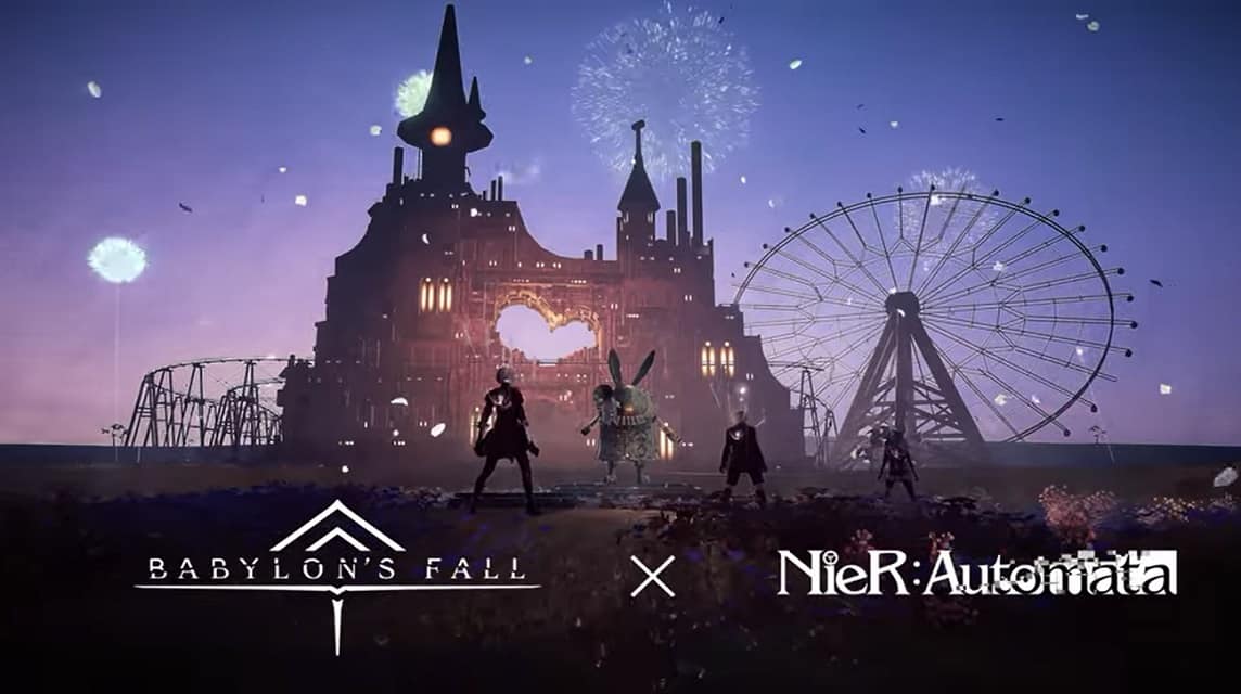 nier automata collaboration with babylon's fall