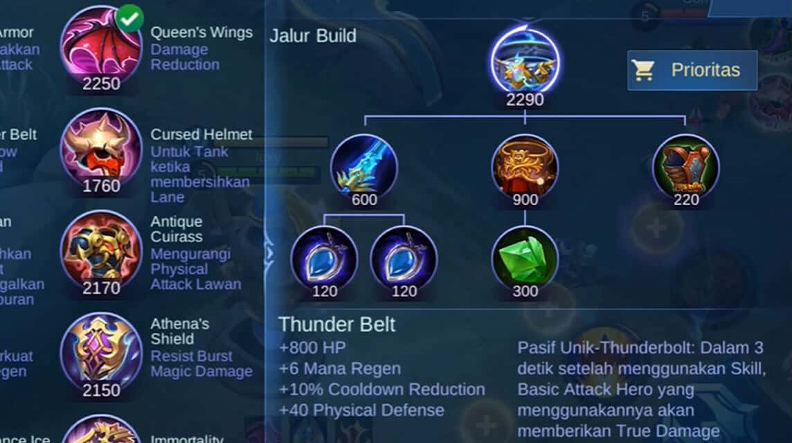 Build Julian MLBB