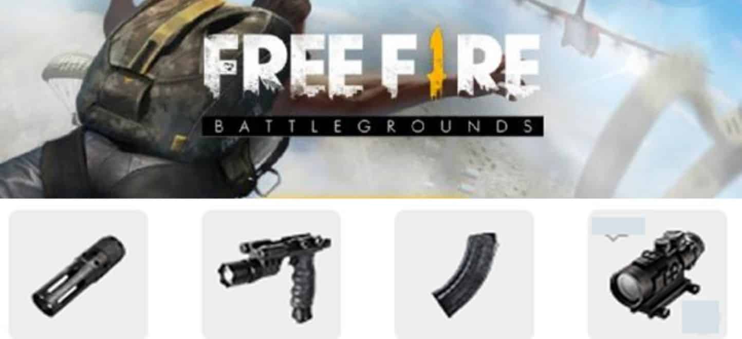 Free Fire Attachments