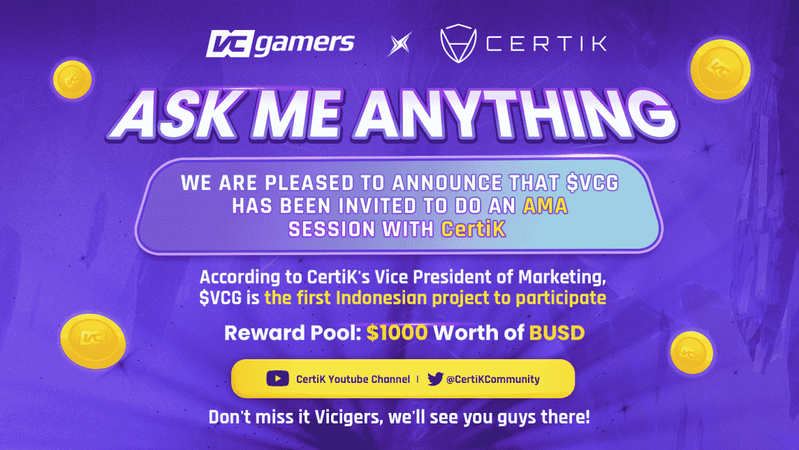 AMA VCGamers x CertiK