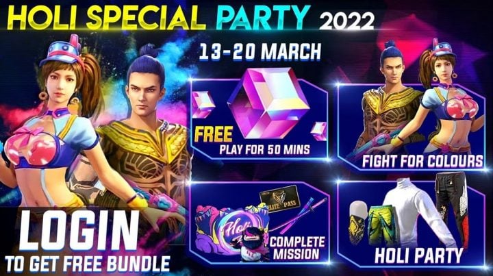 5 Hadiah Free Fire MAX Terbaik di Kalender Event Holi