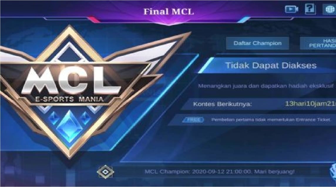 MCL Mobile Legends