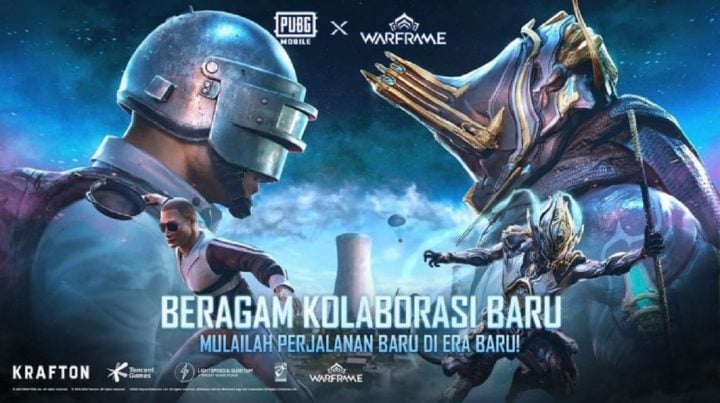 Kolaborasi PUBG Mobile x Warframe, Ada Skin Eksklusif Bro!