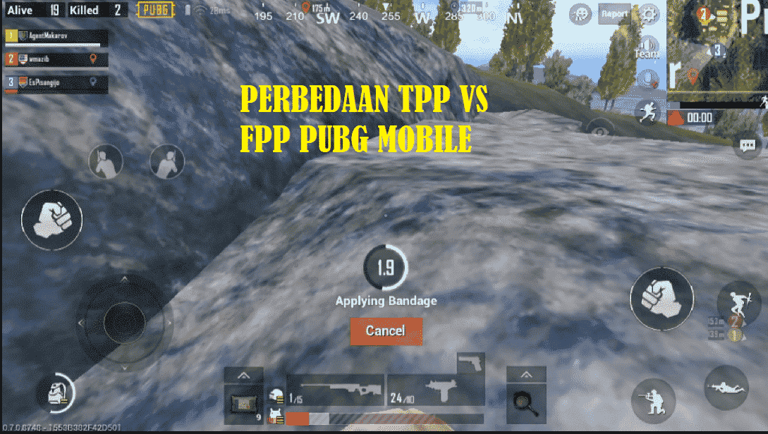 Difference between TPP vs FPP PUBG Mobile