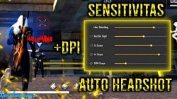 Rekomendasi Settingan Sensitivitas FF Auto Headshot 2024