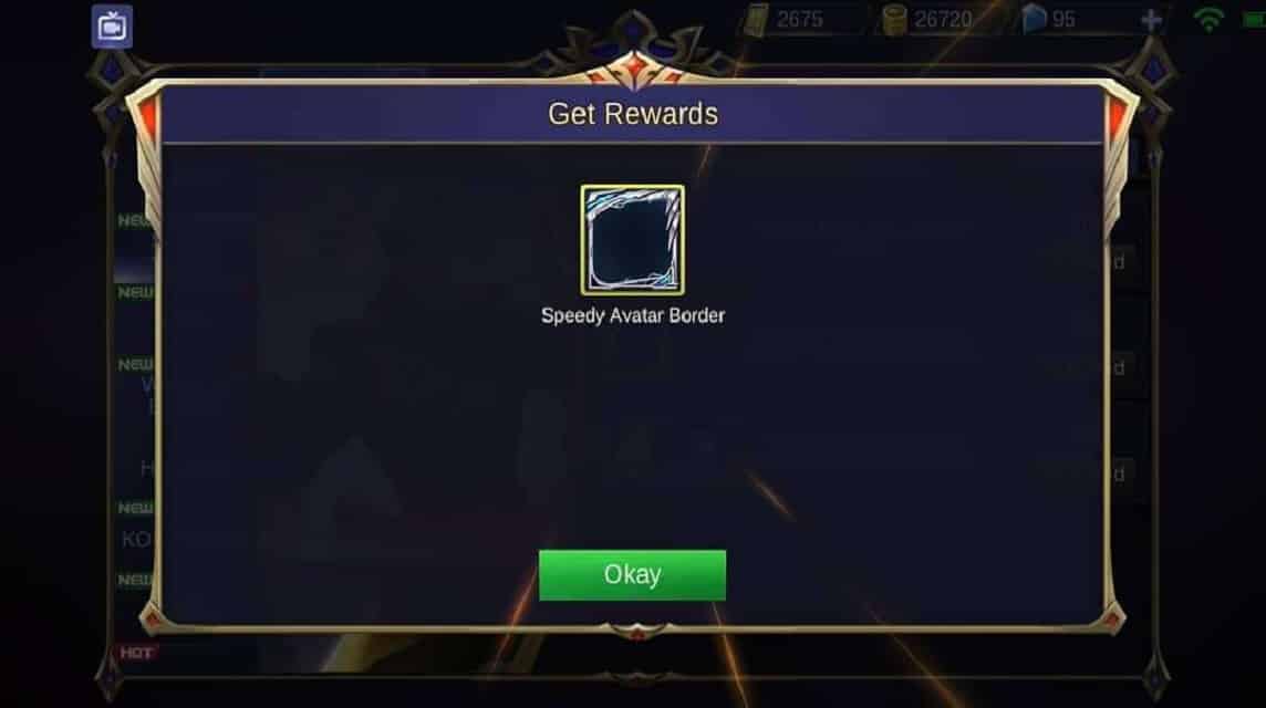 border mobile legends cara mendapatkan border