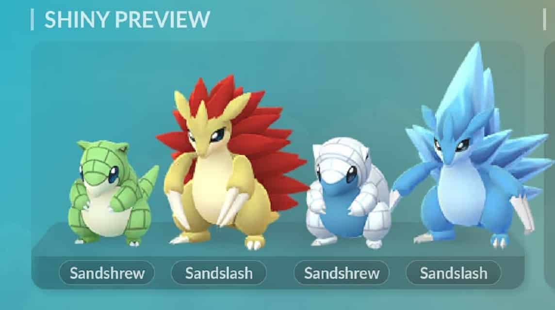 march community day pokemon evolusi sandshrew