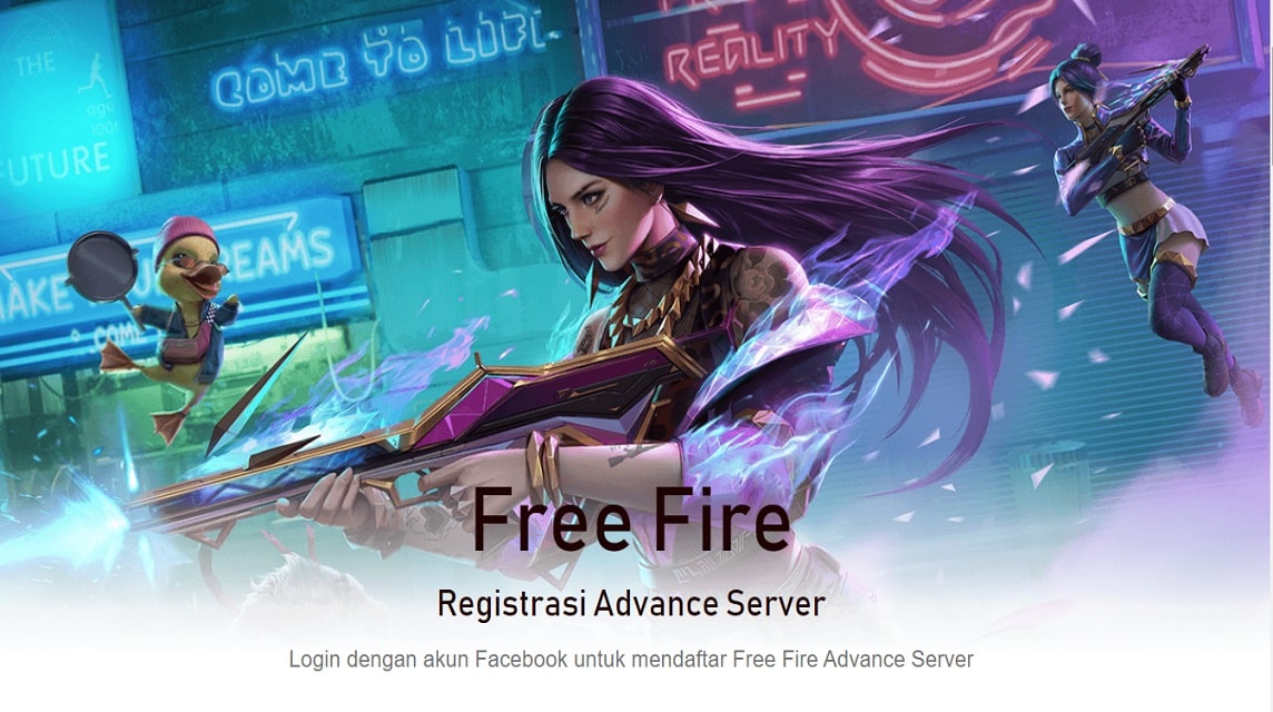 Unterschied zwischen Free Fire Advance-Servern und normalen Servern