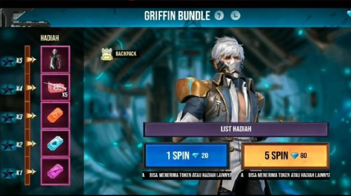 bundle keren ff griffin