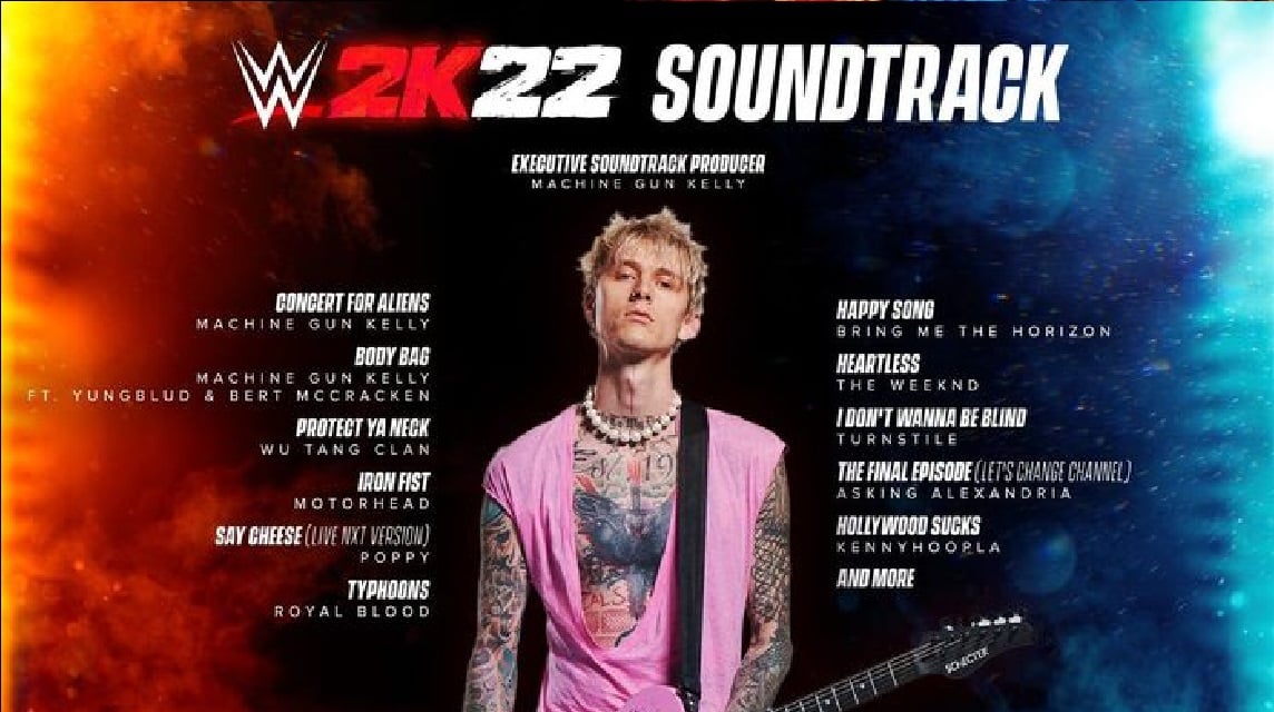 《WWE 2k22》发布 MKG 配乐和角色