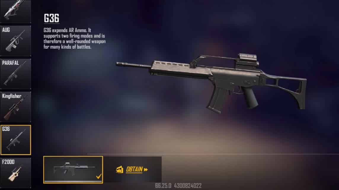 Neue Waffe FF G36