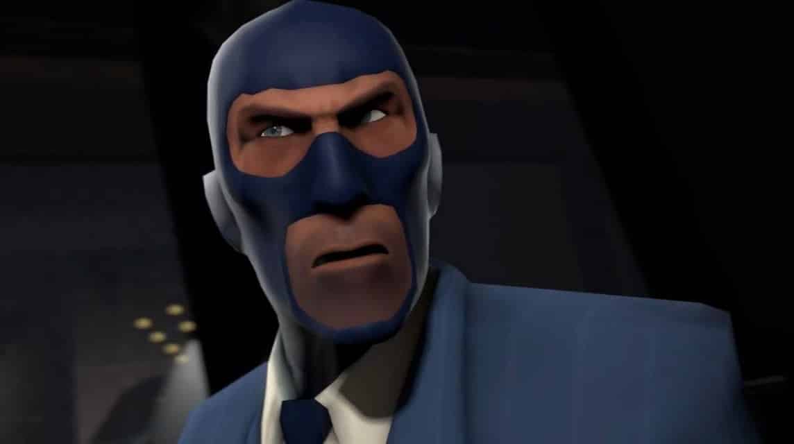 game dengan glitch menjadi fitur spy team fortress