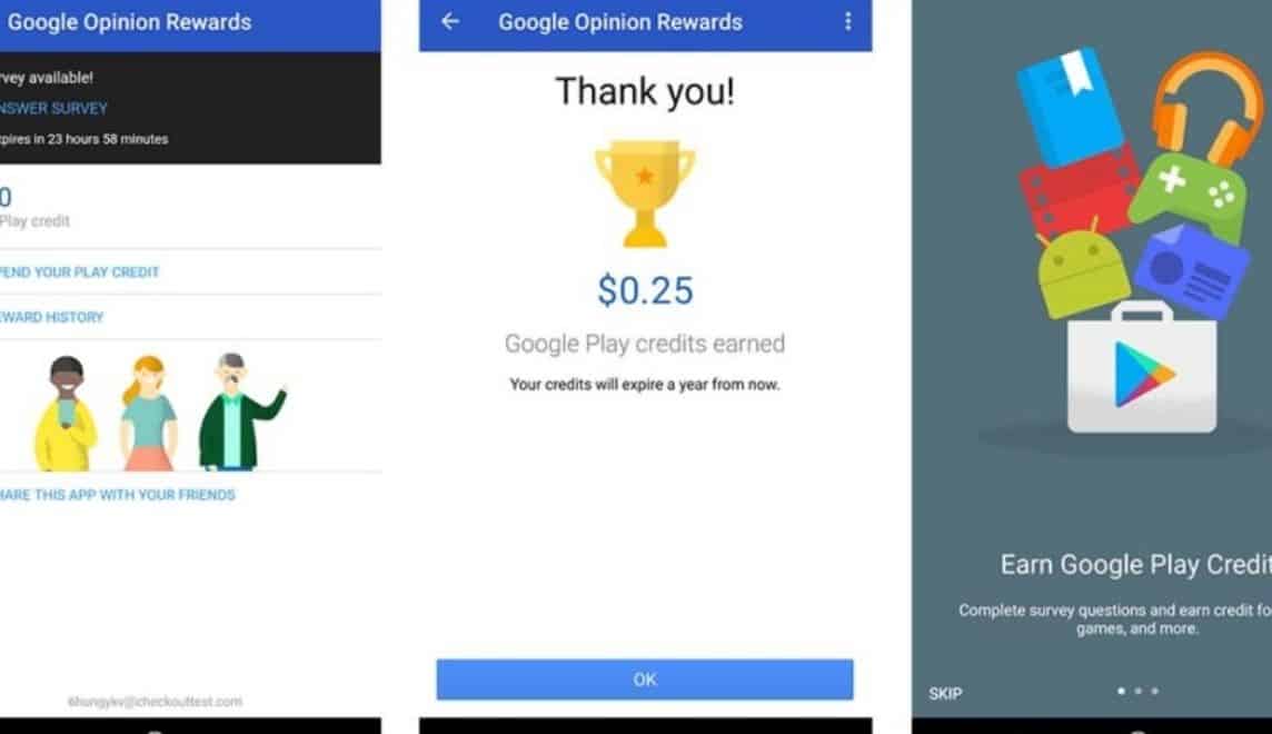 Google Opinion Rewards