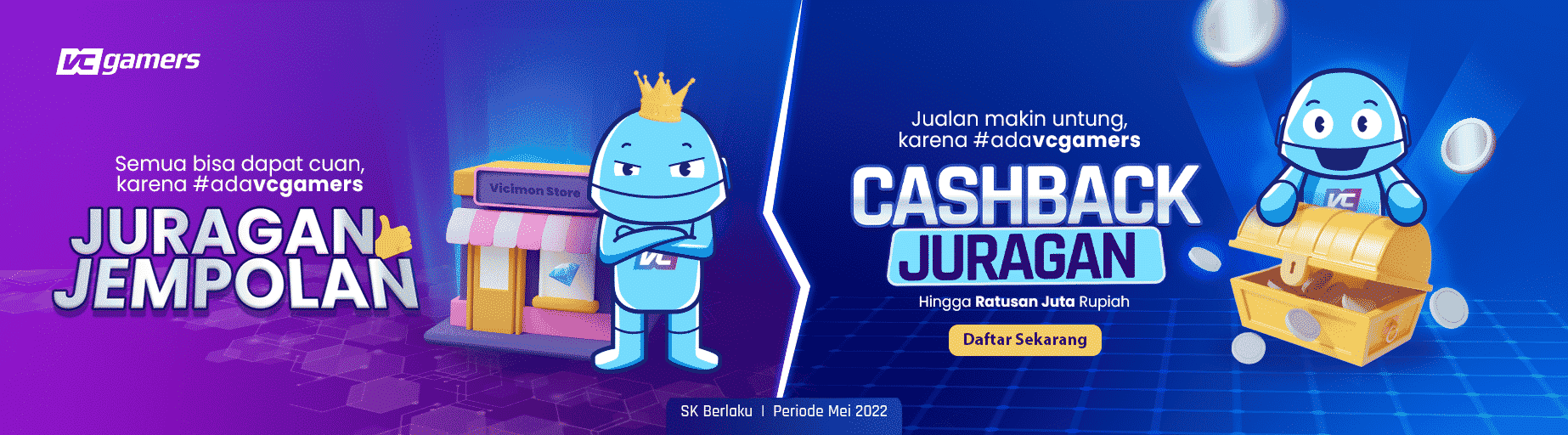 Cashback Juragan & Juragan Jempolan