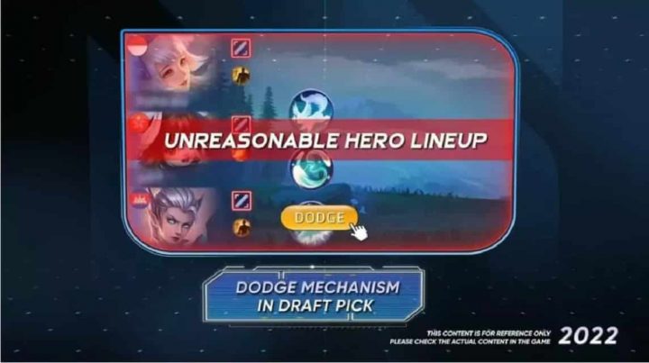 What is Dodge System Mobile Legends? Here's the Explanation