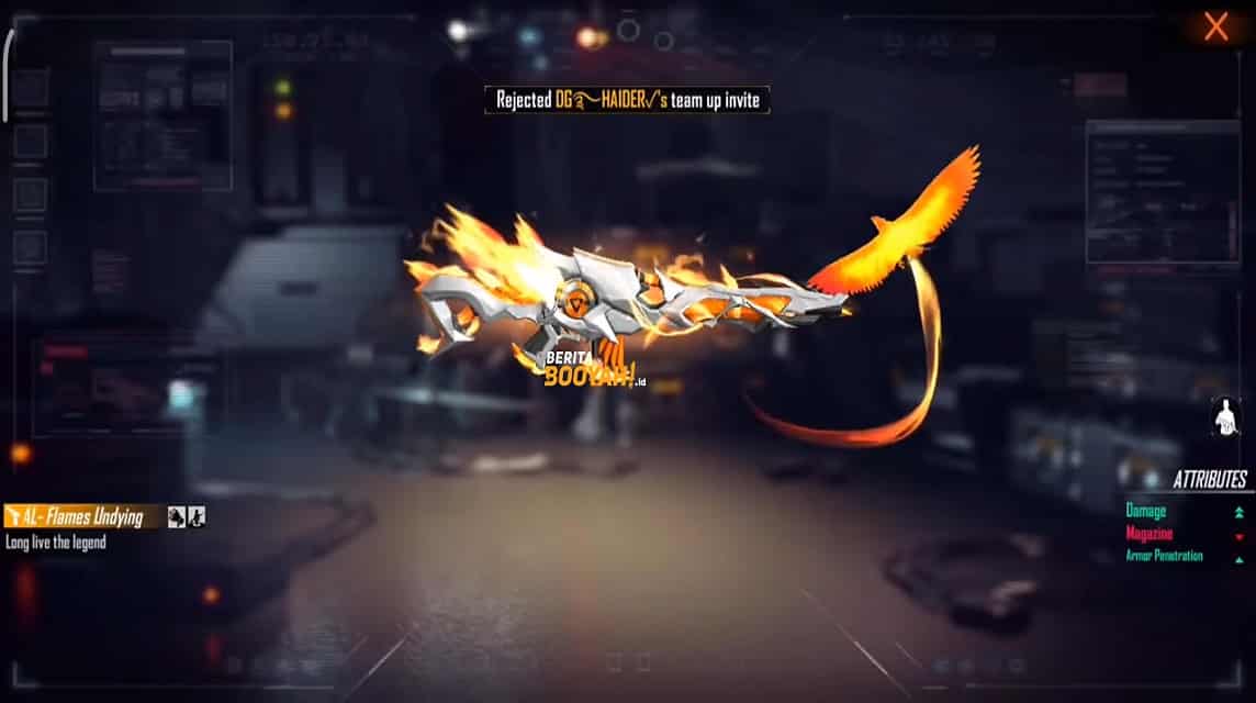 Free Fire Weapon Skins