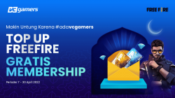 Ayo Ikutan! Top Up FF Gratis Membership April 2022 Digelar