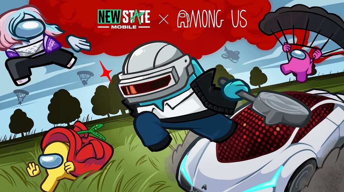 new state x Among us コラボレーション 2022 年 4 月