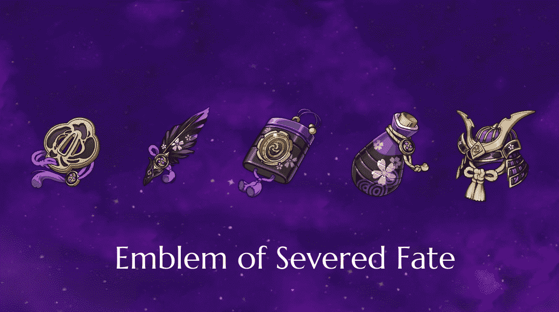 emblem of severed fate build thoma genshin impact