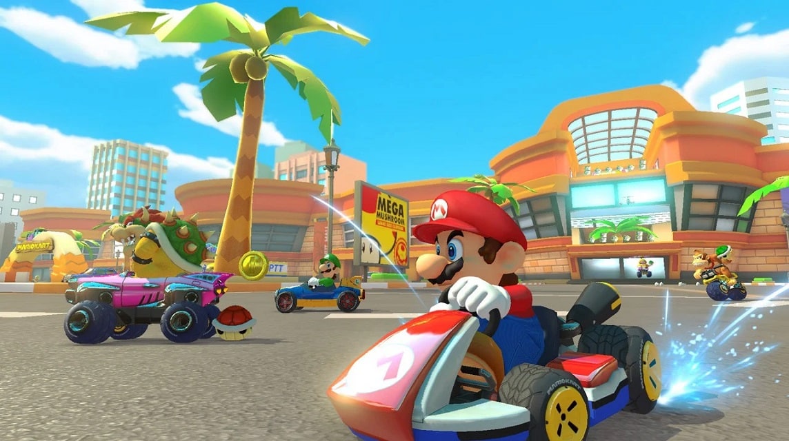 mario kart 8 track baru gelombang 1