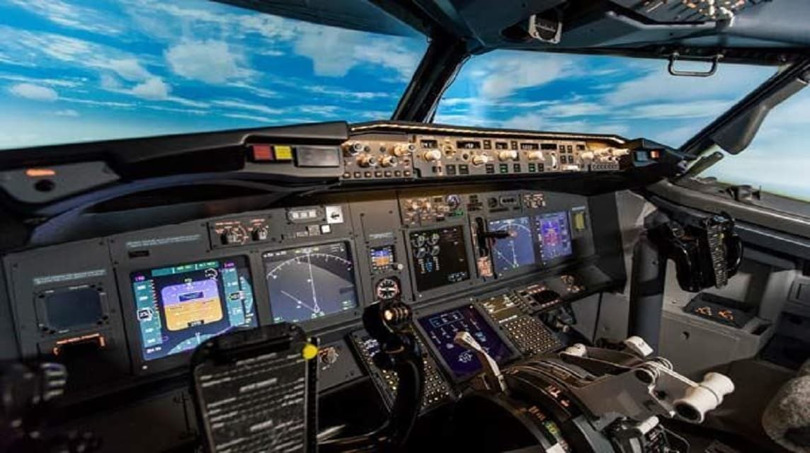 Flugzeug-Simulator