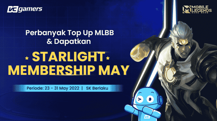 Starlight 회원 무료 ML 충전 2022년 5월, 함께해요!