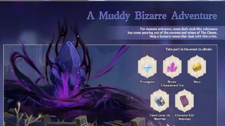 Vollständiger Leitfaden für Event A Muddy Bizarre Adventure Genshin Impact