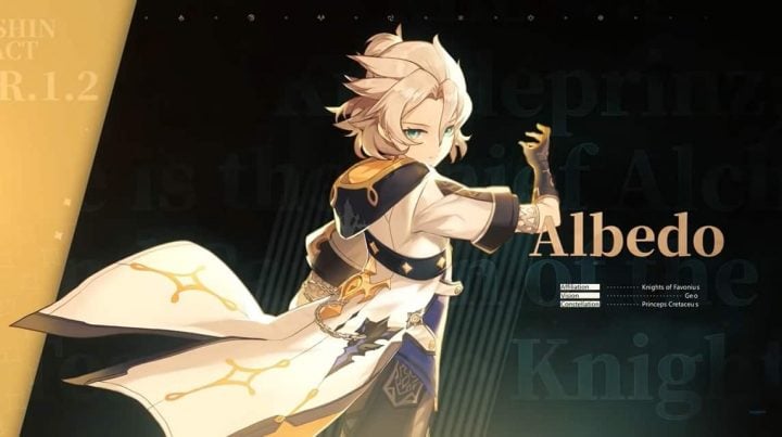 打造 Albedo Genshin Impact、最佳子 DPS 和地理支持