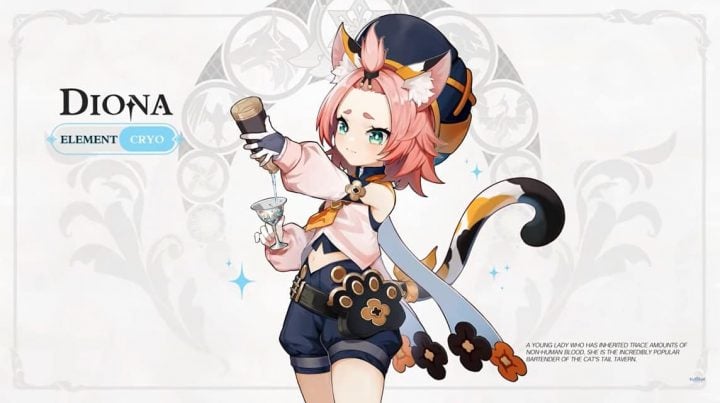 1キャラでヒーラー・シールダー!? Diona Genshin Impactを構築しましょう！