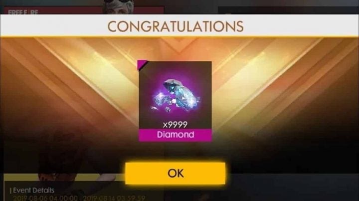 Holen Sie sich im Juni 2022 kostenlos Free Fire Diamonds