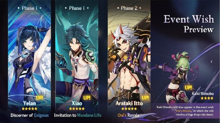 5 Anfängerfehler bei der Auswahl eines Genshin Impact Banners