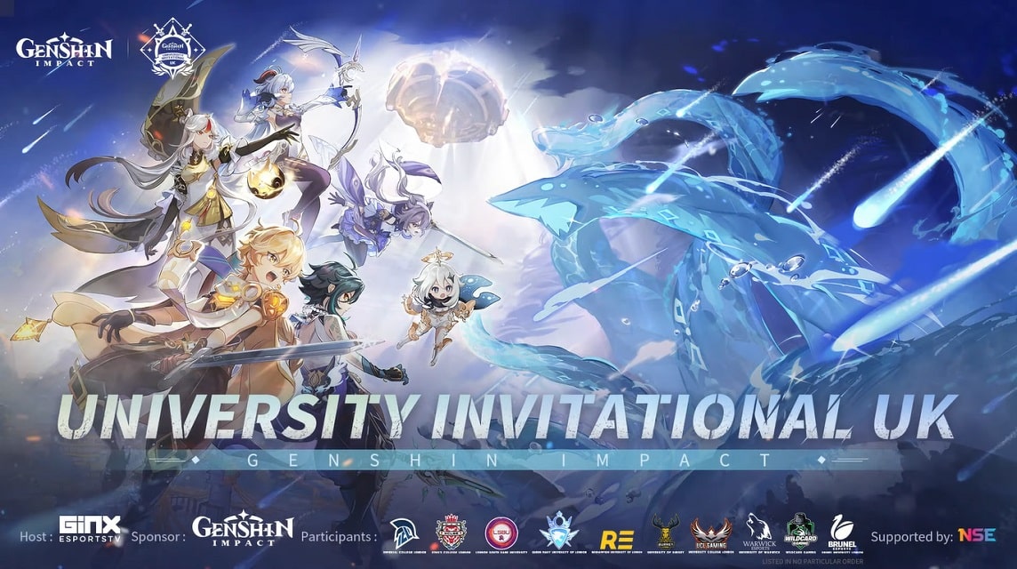 genshin impact university invitational uk