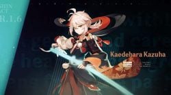 Kaedehara Kazuha Genshin Impact를 위한 최고의 F2P 빌드