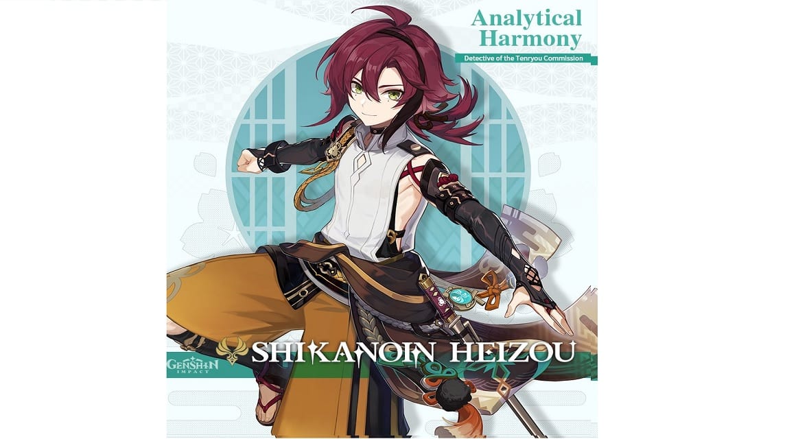 shikanoin heizou genshin impact splash image