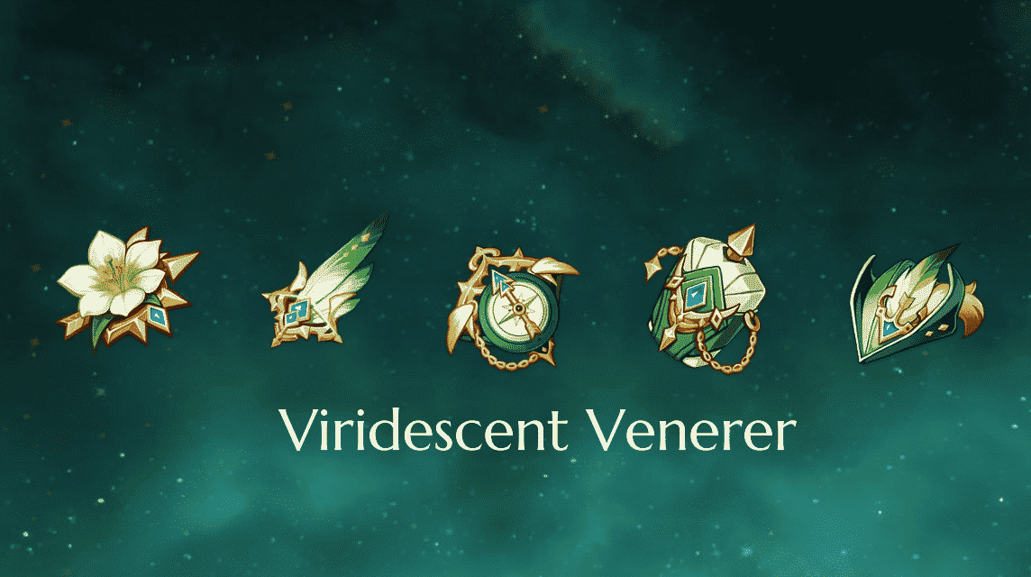 genshin impact viridescent venerer artifact set