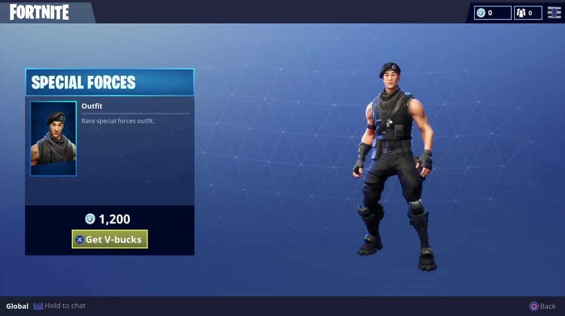 Fortnite Item Shopのスキン