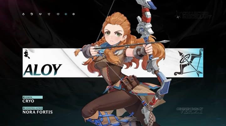 打造 Aloy Genshin Impact，与地平线零之黎明的协作角色！