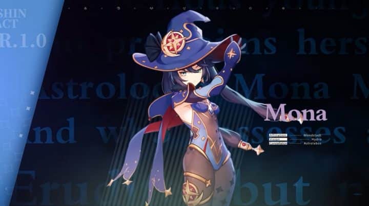 Build Mona Genshin Impact, 5 Star Hydro Support Can Sprint!