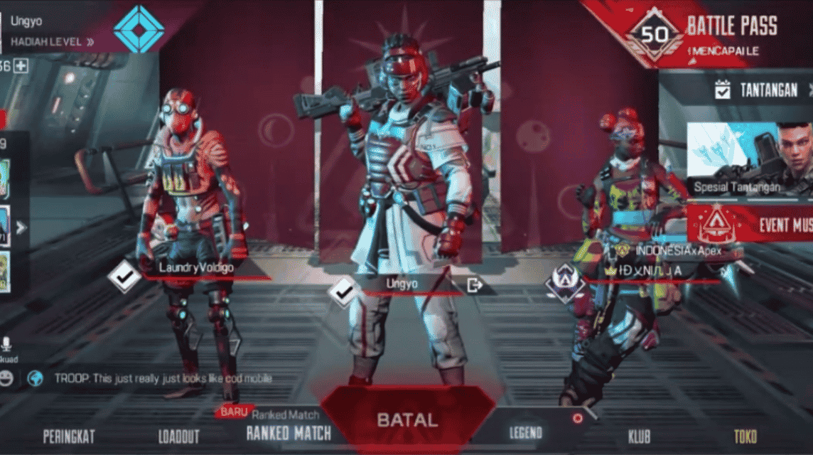 Apex Legends Mobile Party