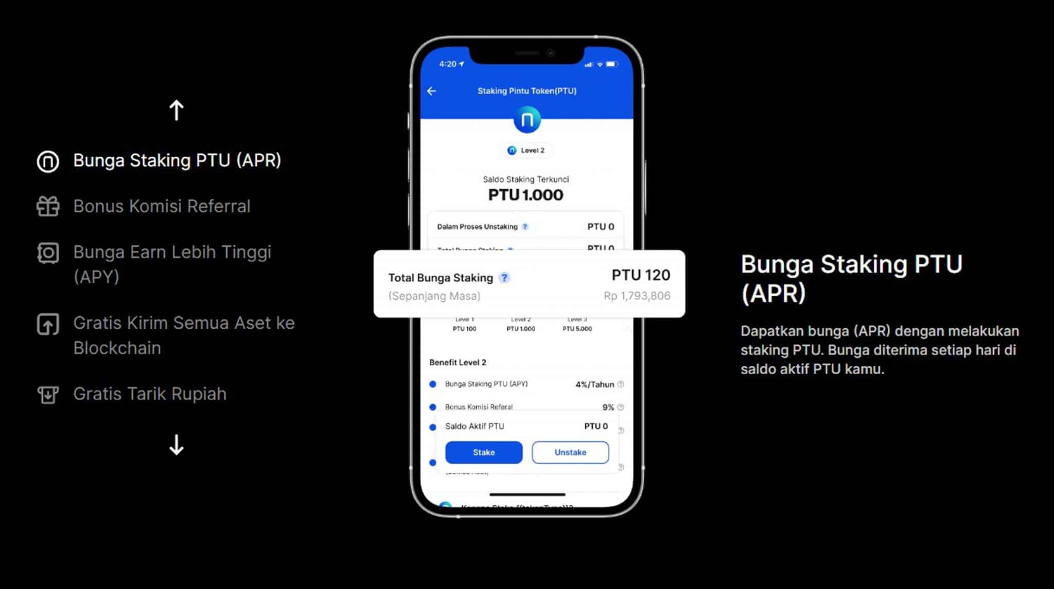 platform staking crypto terbaik